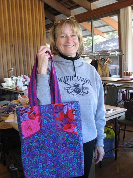 Maria's daughter's school bag